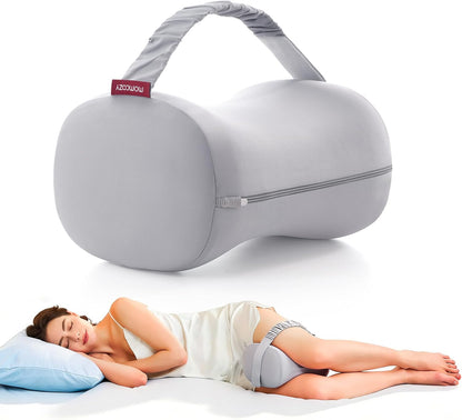 Momcozy Knee Pillow for Side Sleepers, Soft Memory Foam & Pinch-Free Design