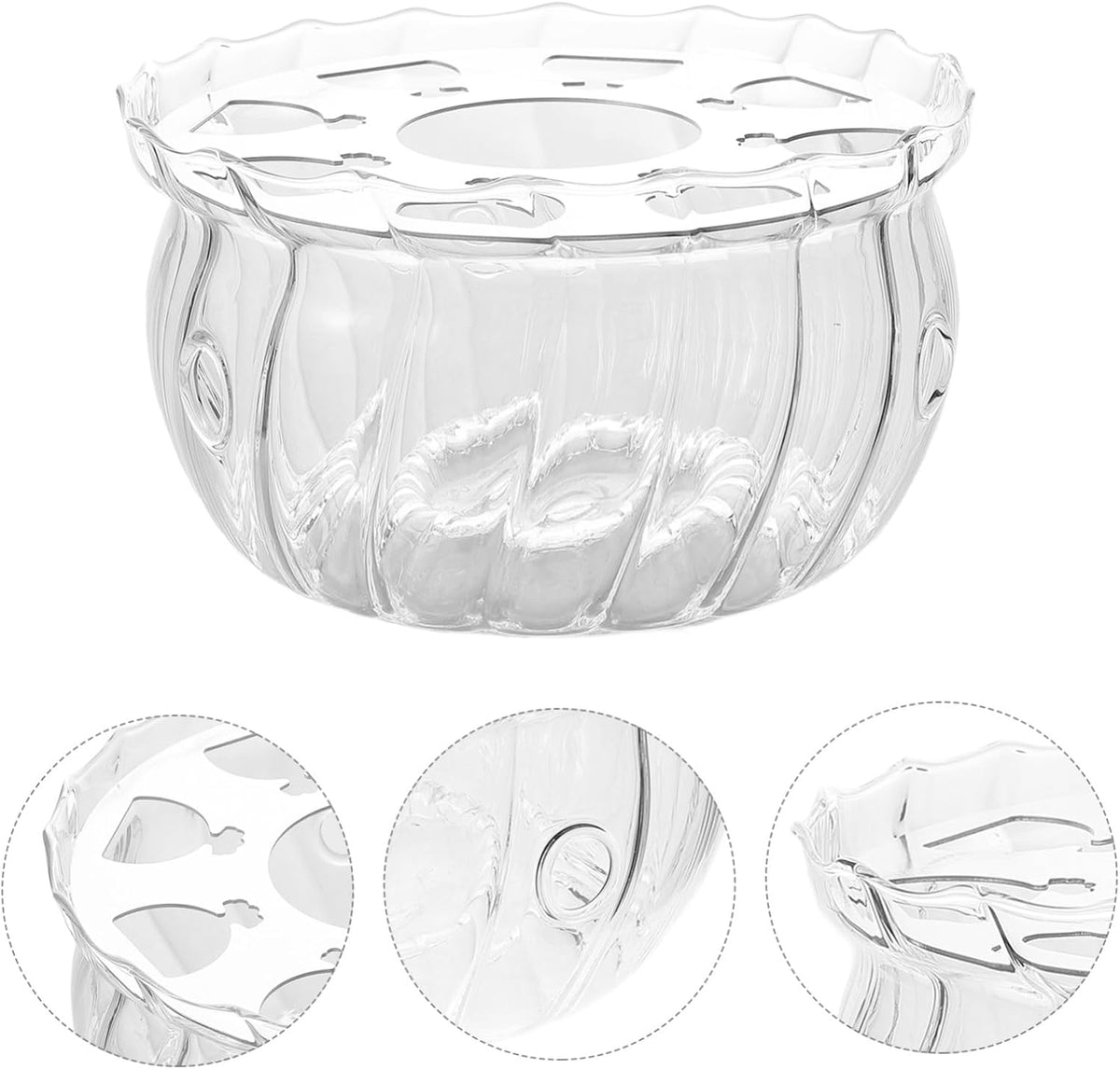 GLEAVI Teapot Warmer and Candle Heater Base Glass Design for Teapots and Beverages Elegant Tea Kettle Warmer for Cozy