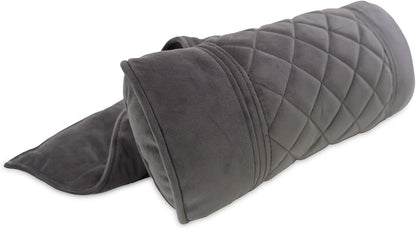 Octane Seating Pillow for Recliner Chairs | Diamond Stitching | Brown Italian Leather