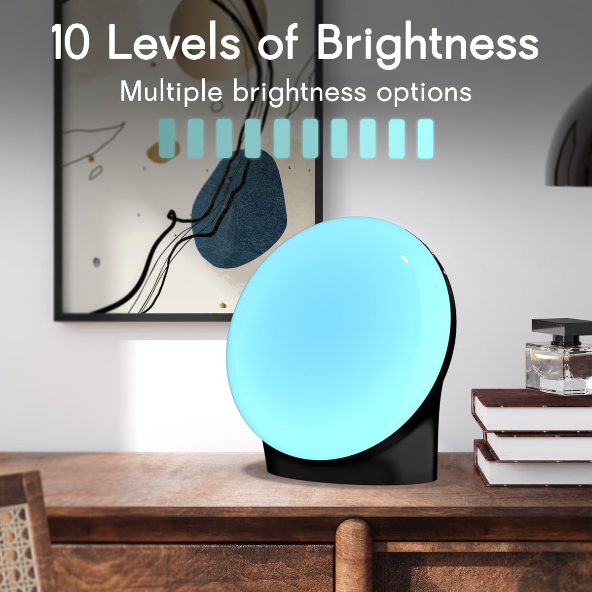 BrownNoise White Noise Machine with 30 Soothing Sound Sound Machine 12 Colors Night Light with 36 Volume Levels and Memory Function 4 Timers 10 Adjustable Brightness Sleep Machine for Baby Adults Kids