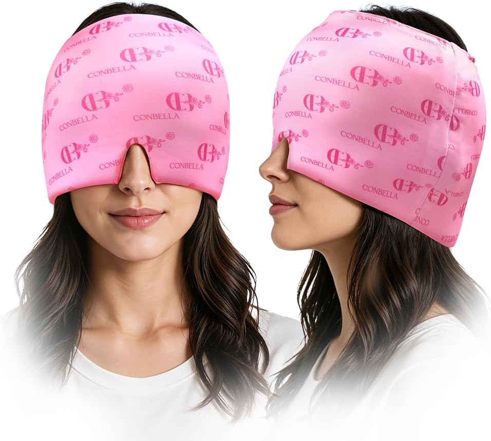 Migraine Relief Cap, Soothing Headache Ice Face Mask Products