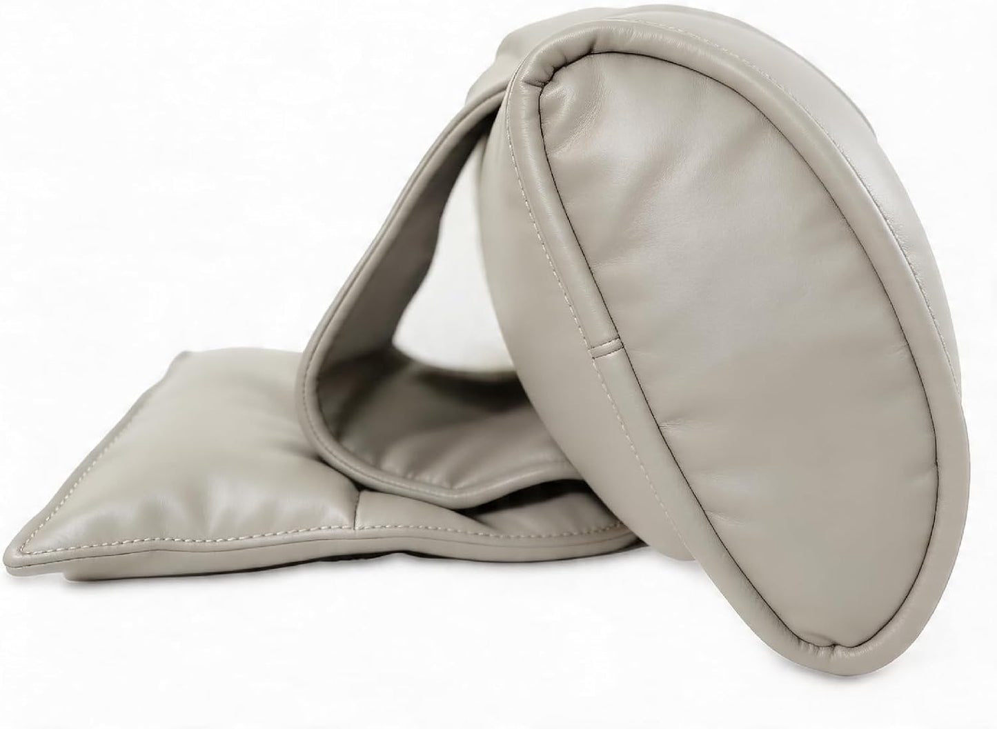 Octane Seating Pillow for Recliner Chairs | Diamond Stitching | Brown Italian Leather
