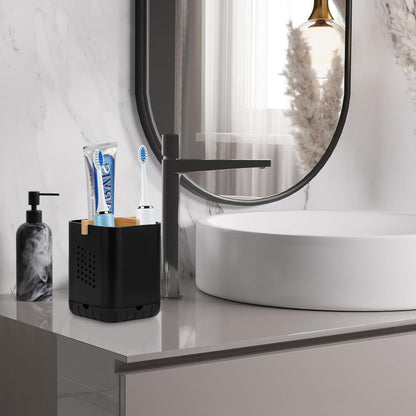 Boperzi Toothbrush Holders, Kids Toothbrush Holder with Drainage, Detachable Anti-Slip Electric Toothbrush Holder, Toothpaste Organizer Storage Caddy for Bathroom Countertop, Shower, Kitchen, Vanity