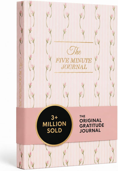 Intelligent Change The Five Minute Journal - Original Daily Gratitude Journal for Women & Men - Mindfulness, Happiness & Daily Reflection - Undated Planner - Affirmation Journal - Gifts for Women