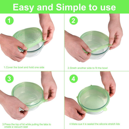 2 Pack Spill Stopper Lid Cover, 10.2 inch and 11 inch, Boil Over ‎Spill Stopper, Microwave Splatter Food Cover, BPA-Free Silicone Lids and Dishwasher Safe, for Home Kitchen