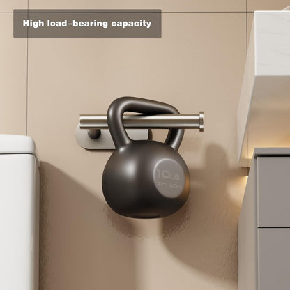 Voldra Toilet Paper Holder with Shelf, Flushable Wipes Dispenser for Bathroom, Adhesive Toilet Paper Roll Holder with Storage Wall Mount Stick On Bathroom Tissue Holder Front Flip Design (Matte Black)