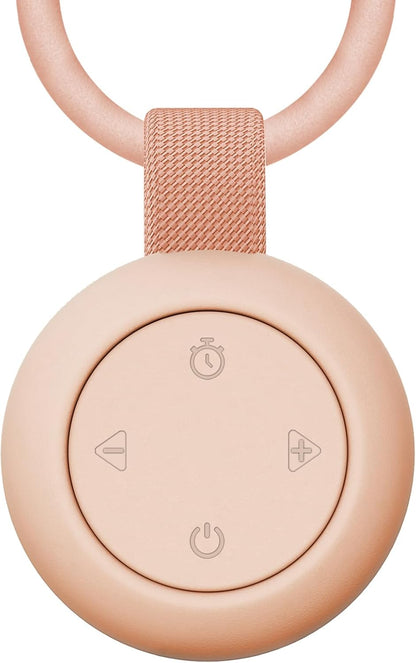 Portable Baby Sound Machine [White Noise for Babies Kids Adults][Timer Function][20 Soothing Sounds][Sleep Soother] 15 Hours Battery Life, Travel,Registry,Gifts,Shower,Clips on Baby Stroller