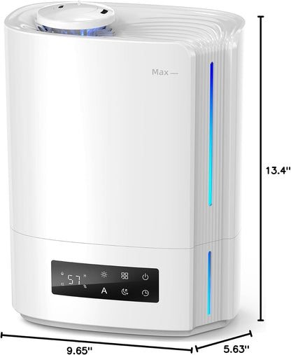 BREEZOME 6L Humidifier for Bedroom Large Room Smart Humidistat Control