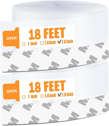 36 Ft Weather Stripping Door Seal Strip Tape,Silicone Door Draft Stopper,Self Adhesive Shower Door Bottom Seal and Door Insulation Strip for Door Frame Windows and Glass Gaps (Transparent, 35mm)