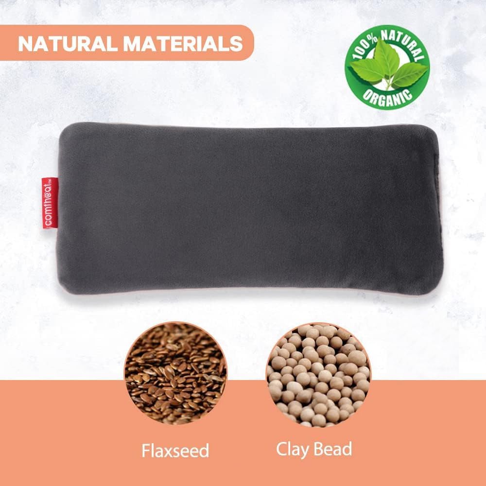 Lavender Weighted Eye Pillow for Yoga Relaxation FSA Eligible HSA