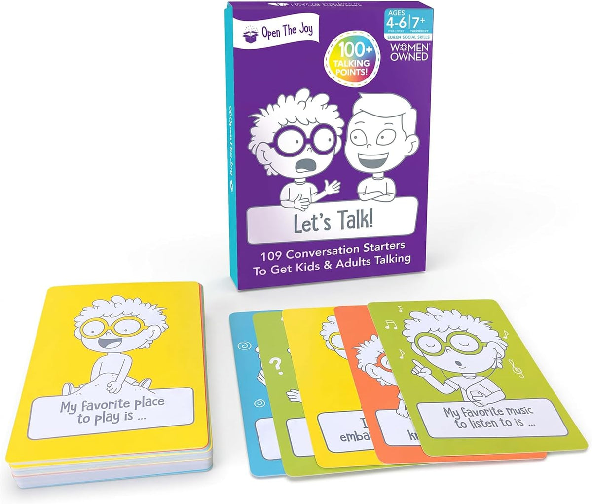 Open The Joy Kindness Mission Cards for Kids | 56 Secret Missions to Build Empathy, Compassion & Social Skills | Fun Screen-Free Activity Game for Families & Classrooms | Ages 4+ | SEL Learning Cards