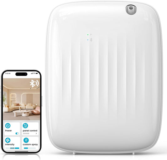 Ziweo Waterless Essential Oil Diffuser Up to 3000sq.ft Whole-Home Scent