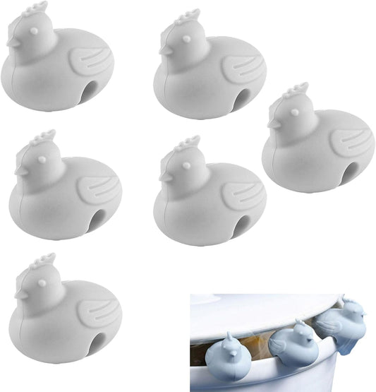 6 Pcs Pot Lid Lifter Silicone Spill Proof Lid Lifter Splash-Proof Steam Release Pan pot lid lifter Kitchen Tool Decoration Pot Lid & Cute Kitchen Accessories (Mixed (color random))