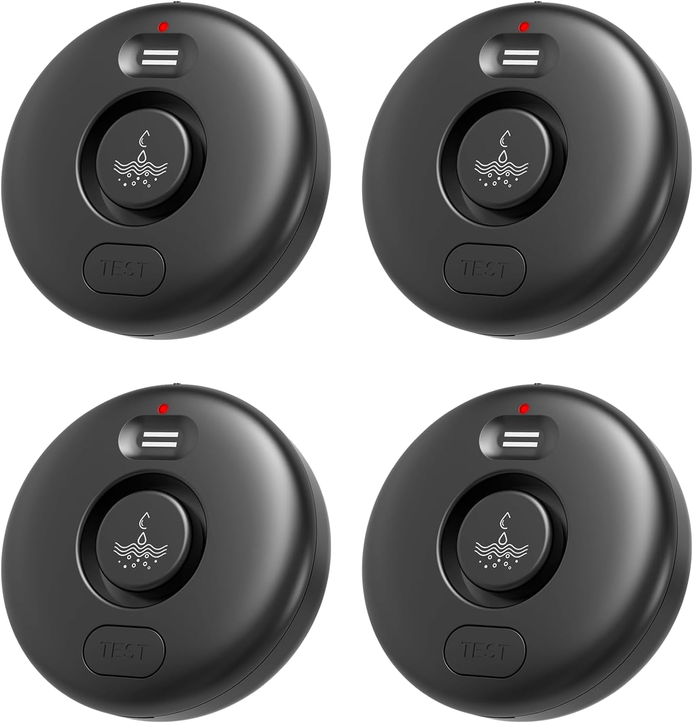 Smart Water Leak Detector for Home 3 Pack, Driping Leakage Flood Detectors | 120dB Loud, IP66, APP Push, Wireless Water Leak Alarm , 3 Water Sensors & 1 WiFi Gateway for Kitchen, Sink, Laundry