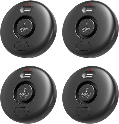 Smart Water Leak Detector for Home 3 Pack, Driping Leakage Flood Detectors | 120dB Loud, IP66, APP Push, Wireless Water Leak Alarm , 3 Water Sensors & 1 WiFi Gateway for Kitchen, Sink, Laundry