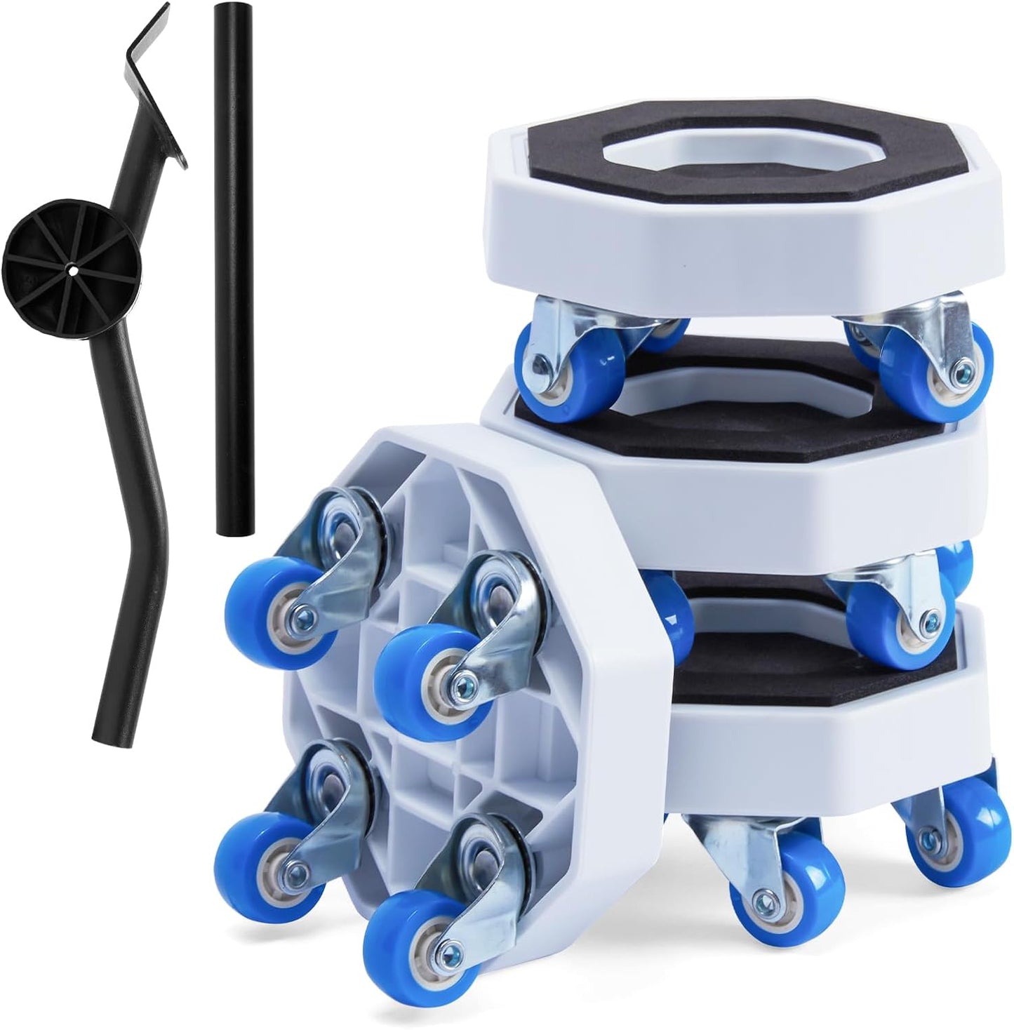 Furniture Sliders Appliance Rollers Furniture Mover with Wheels | Moving System with Roller Set Furniture Movers with Wheels Heavy Duty Appliance Roller Dolly for Couches appliance mover