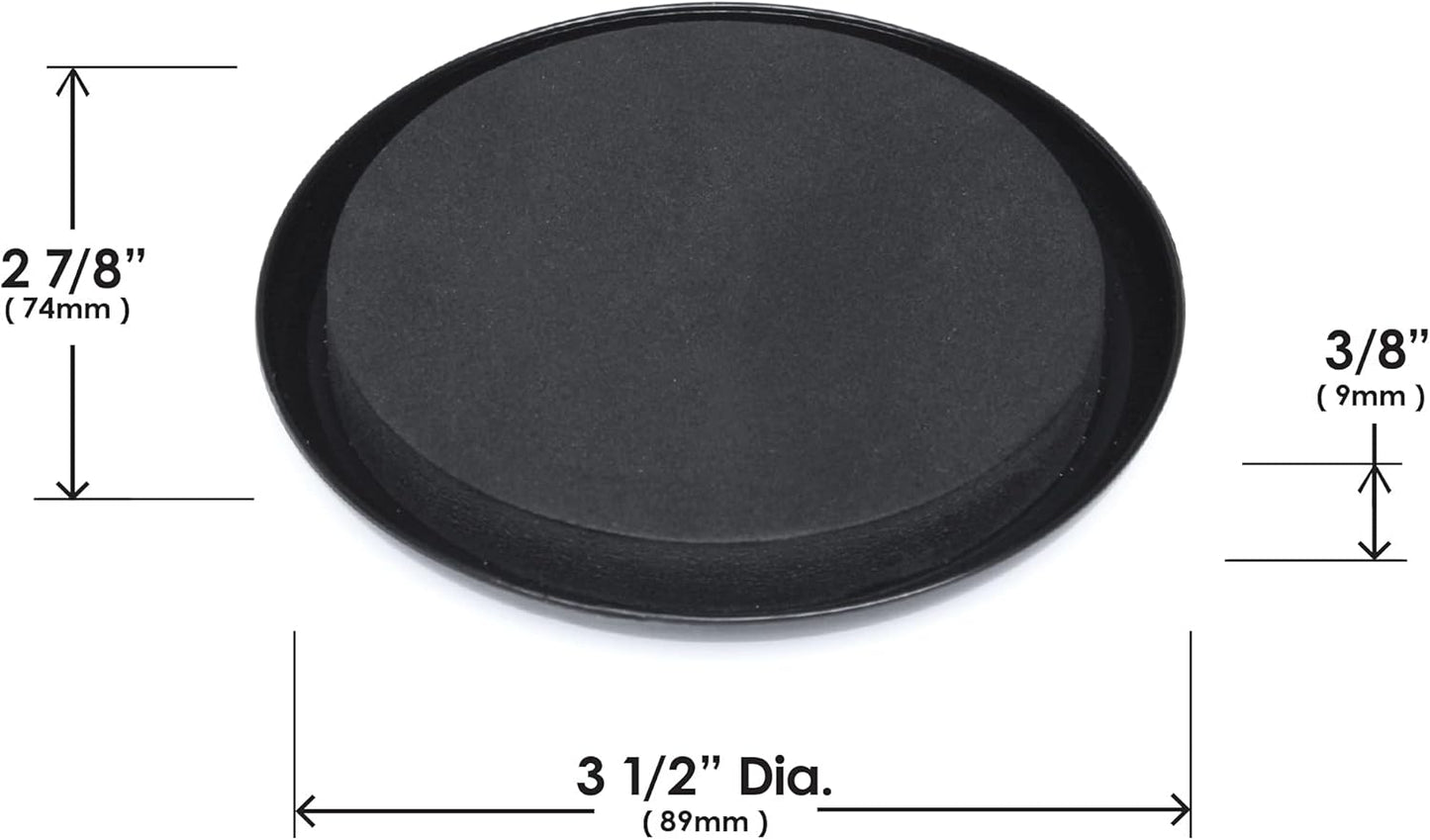 Slipstick GorillaSliders Premium Furniture Sliders for All Floor Surfaces (16 Piece Moving Kit) Reusable 3.5” Round Furniture Movers for Sliding Furniture on Hardwood & Carpet, Black, CB13-1-16