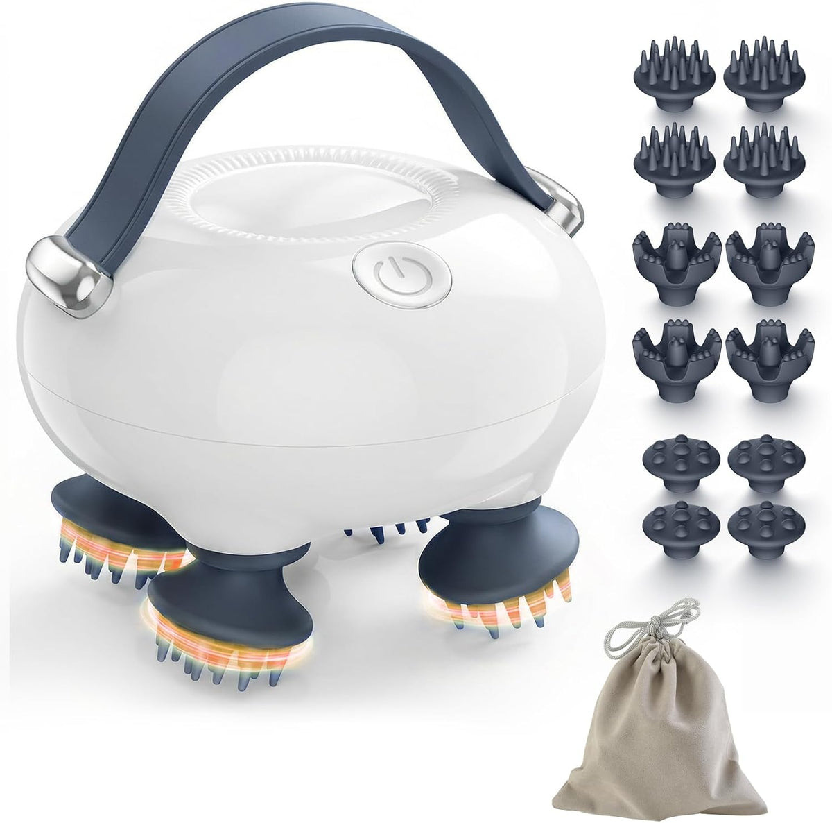 Scalp Massager, Head Massager Scalp with Tangle-Resistant Design