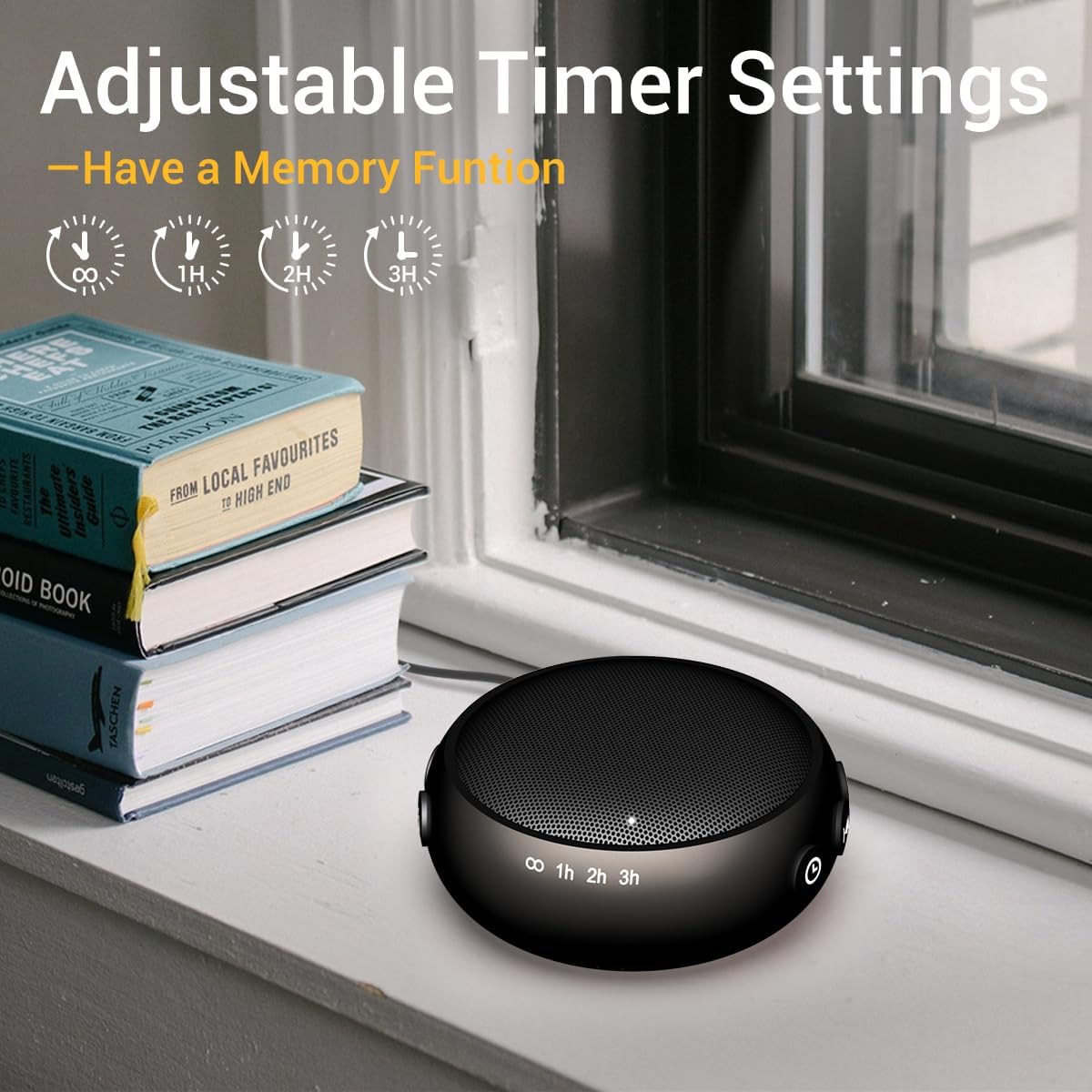 Small Sound Machine White Noise Machine with 30 Soothing Sounds Sleep Machine for Baby Kids Adults Natural Sounds Rain Fan Brown Pink Nosie Machine with 36 Volume Levels for Office Home Travel