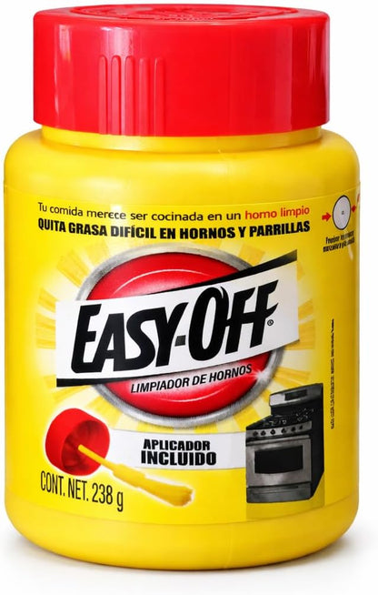 Oven Cleaner Paste with Applicator, Heavy Duty Grease Remover for Ovens & Grills, Fast Acting Kitchen Degreaser, 238g