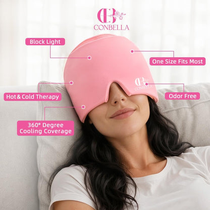 Migraine Relief Cap, Soothing Headache Ice Face Mask Products