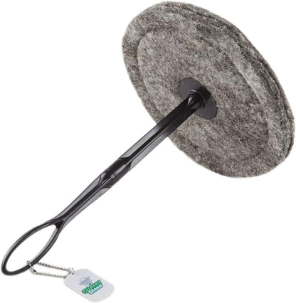 Chimney Sheep Flue Plug – to Seal a 8-9" Round Chimney | Wool Draft Stopper for Fireplace and Wood Stove. Reusable Chimney Cover Insert, Draft Seal