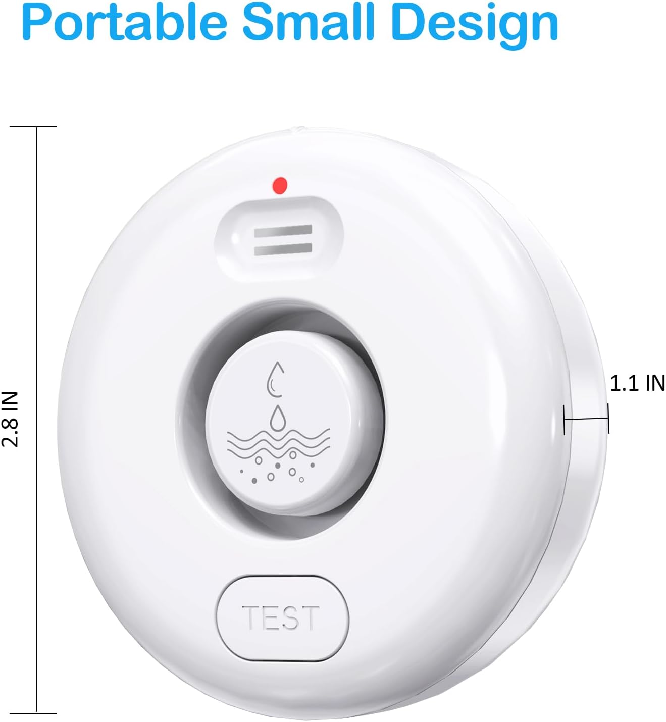 Smart Water Leak Detector for Home 3 Pack, Driping Leakage Flood Detectors | 120dB Loud, IP66, APP Push, Wireless Water Leak Alarm , 3 Water Sensors & 1 WiFi Gateway for Kitchen, Sink, Laundry