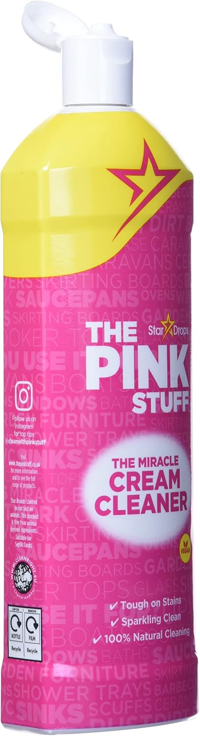 The Pink Stuff Miracle Cream Cleaner, 16.9 Fl Oz
