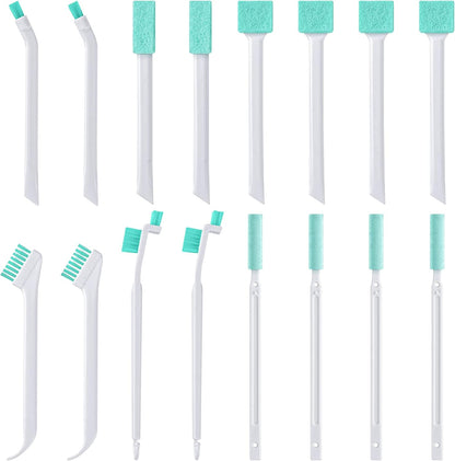 Lumkew Small Cleaning Brush Tight Spaces, 8pcs Crevice Cleaning Brushes Tool for Household Use, Tiny Cleaning Brush Mini Parts Humidifier Toaster