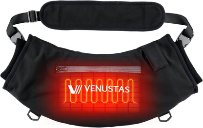 Venustas Heated Hand Muff with Rechargeable Battery, Electric Hand Warmer Pouch for Football, Hunting, Heats Up to 15HRS