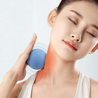 WOVTE Massage Lacrosse Ball Therapy for Sore Muscles Myofascial Release | Shoulders, Neck, Back, Foot, Body, Deep Tissue, Trigger Point, Muscle Knots, Yoga