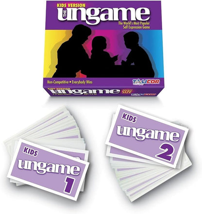 Pocket UNGAME - Seniors Edition - Non-Competitive Card Game for Seniors to Discuss, Share Values & self Express - Take a Walk Down Memory Lane - Age 55+