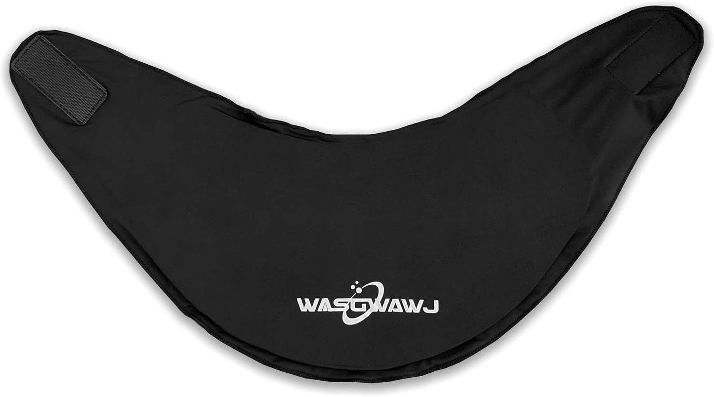 Reusable Neck Ice Pack Wrap - Hot Cold Therapy Gel Pack for Neck Shoulder Pain Relief, Adjustable Velcro Strap, Soft Lycra Fabric, Flexible Cervical Cold Compress for Injuries Recovery
