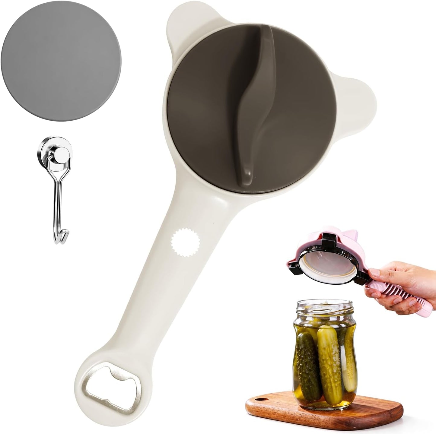 2026 New 4-in-1 Jar Opener, Adjustable Jar Opener for Seniors (purple)
