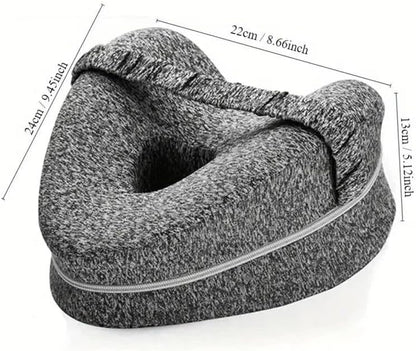 Nourial Knee Alignment Pillow,Leg Pillows for Sleeping (Blue) | Suitable for Relieving Leg, Back, Knee Pain