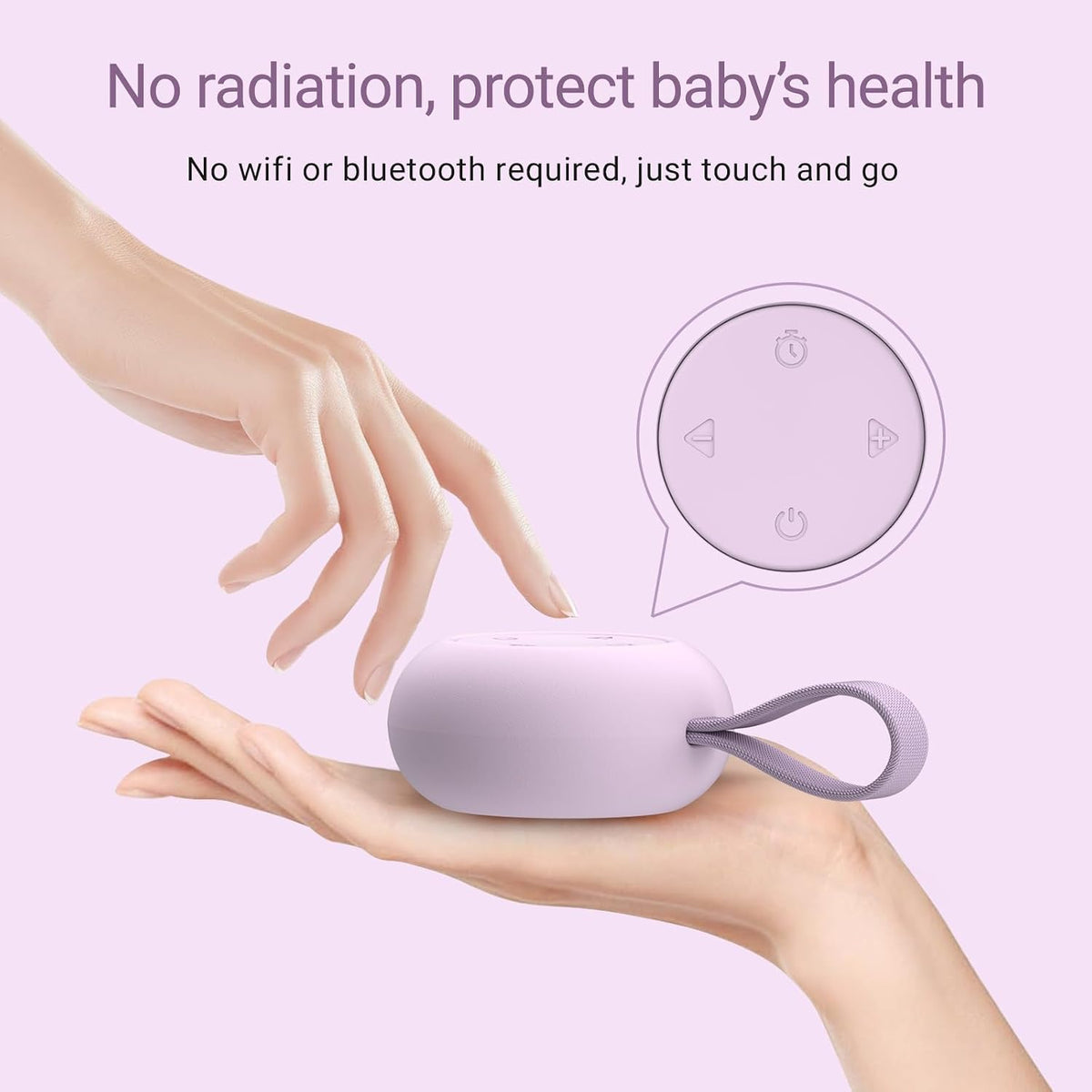 Portable Baby Sound Machine & Essentials for Babies & Kids-Putty