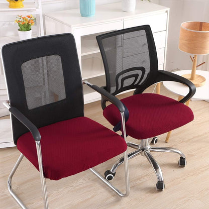 Smiry Office Computer Chair Armrest Covers, 2PCs Anti-dust Arm Rest Pad | Removable Washable Desk Chair Arm Pad Covers, Grey