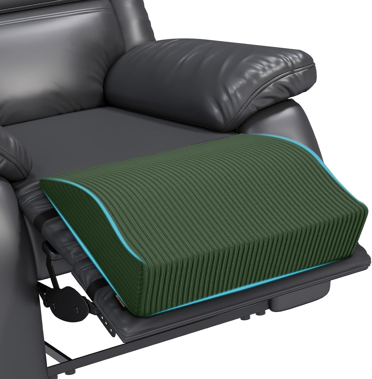 idee-home Recliner Leg Rest Cushion, Recliner Footrest Extender Pillow