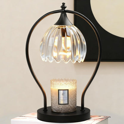 GOODBUY Candle Warmer Lamp with Timer Dimmable: Electric Candle Warmer Birthday Gifts for Women Mom - Candle Lamp Warmer House Warming Gifts New Home Decor - Wax Warmer for Jar Candles with 2 Bulbs