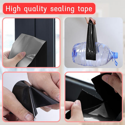 Window Sealing Tape, Window AC Insulation Tape, White 3 Inch x 65 FT | Waterproof Blocker for Cold Heat Air, Windproof, No Residue Strong adheisve