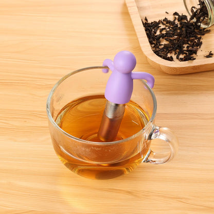 Leden Tea Infuser for Loose Leaf Tea Extra Fine Mesh Tea Steeper Gray