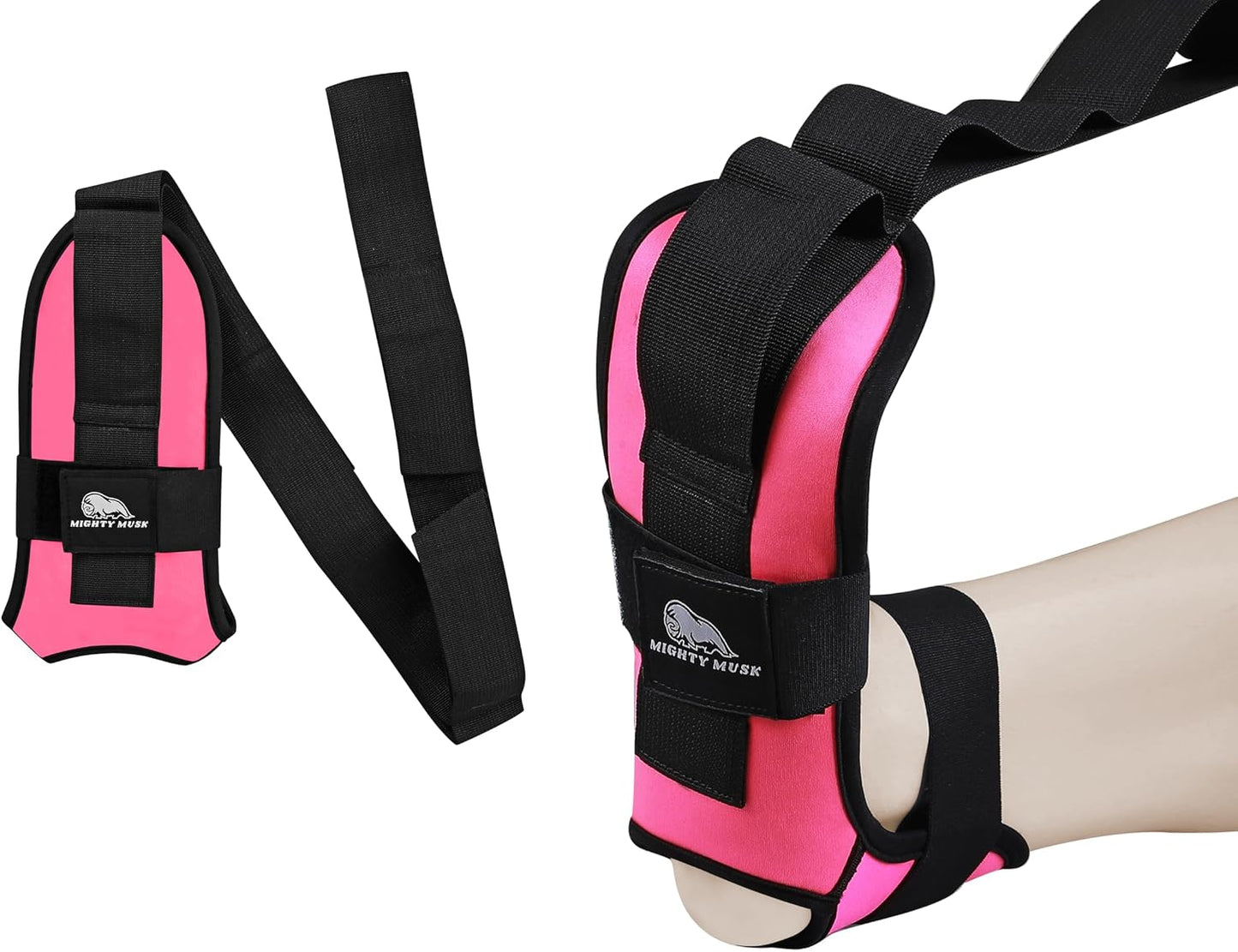 Foot and calf stretcher for planter fasciitis, Heel Spurs, Foot Drop, Achilles Tendinitis, Hamstring Strains, and Calf Muscle Stretching