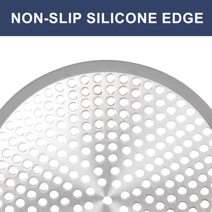 2pcs Heavy Duty Stainless Steel Slop Basket Filter Trap, 2.75" Top / 1" Mesh Metal Sink Strainer Shower Drain Hair Catcher for Kitchen Bathroom Bathtub Wash Basin Floor Balcony Drain Hole, Utility