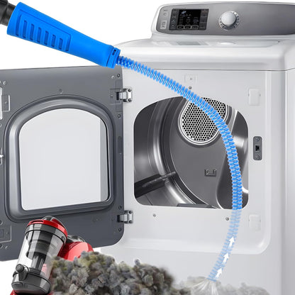 Ronsit Dryer Cleaner Vent Brush-75cm Flexible Dryer Vent Cleaner-Long Brush | Refrigerator Condenser Coil Brush Long Flexible Refrigerator Coil Cleaning Brush