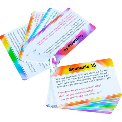 Really Good Stuff Self Care Reflection Cards-Mindful Thinking | Ages 11+, Grades 6+, Positive Affirmations, Meditation Techniques to Manage Emotions & Feelings for Kids & Adults