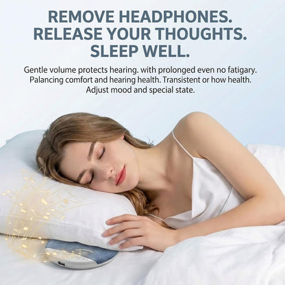 Dreamwave Pillow Speaker, Mini Sleep Companion, 48-Hour Ultra-Long Battery Life