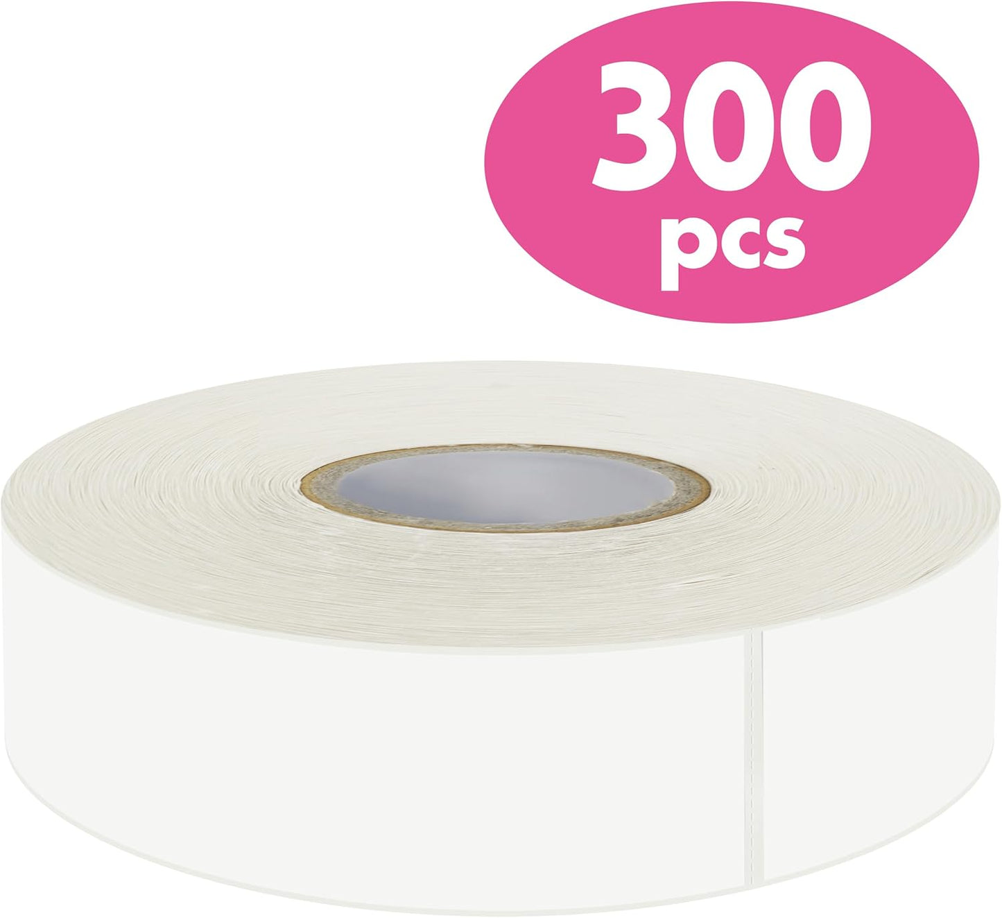 1000 Removable Food Labels, Water/Oil/Tear Resistant Blank Stickers with Perforation Line for Food Containers, Freezer, Fridge, Jars, Pantry, Organization (1” x 2”)