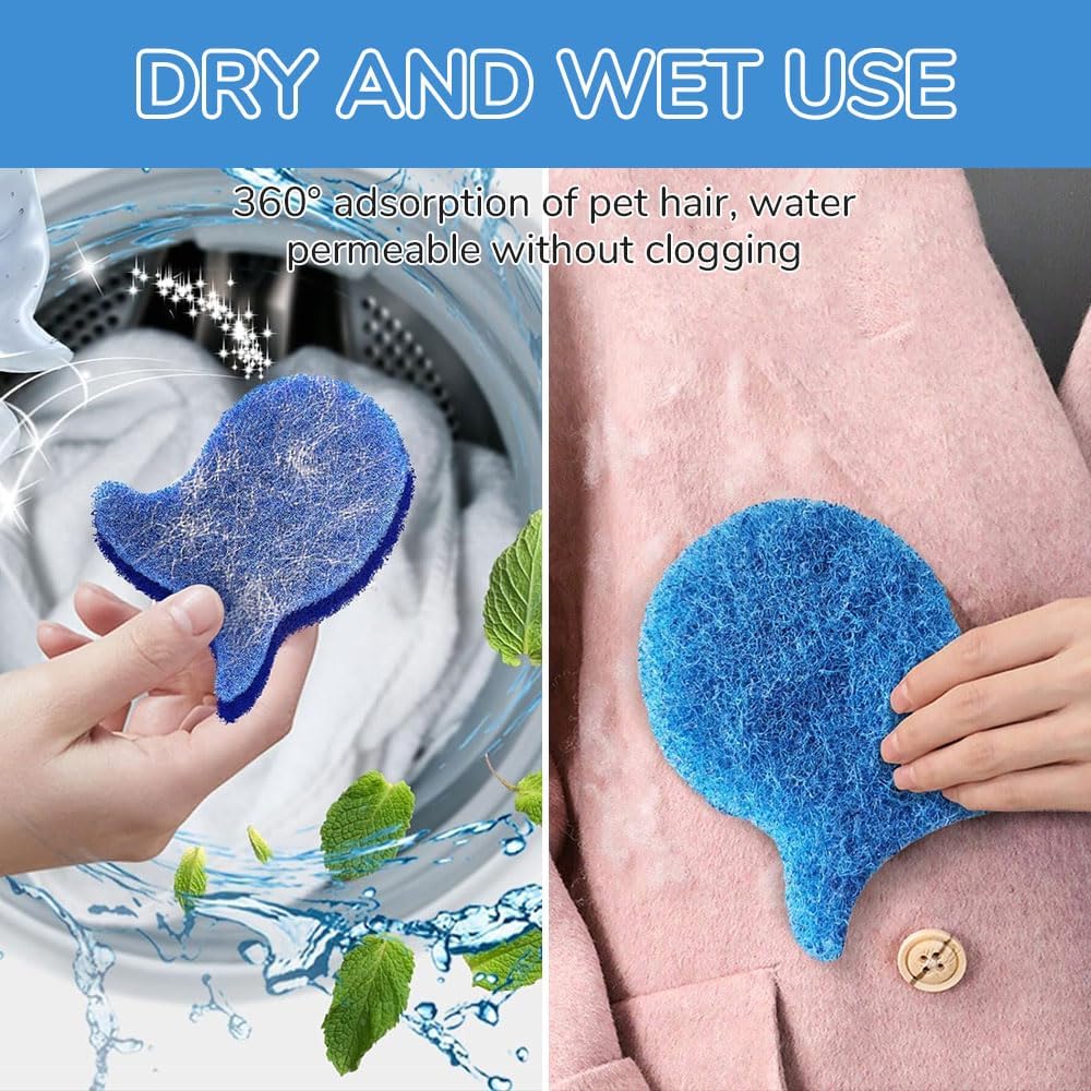 6PCS Washing Machine Hair Filter Mesh Bags, Floating Washing Machine Filter Bags, Reusable Lint Catcher for Washing Machine, Washing Machine Lint Catcher for Laundry (Mix,E)