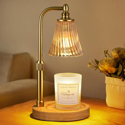Hong-in Candle Warmer Lamp with Timer,Birthday Gifts for Women Mom Sister