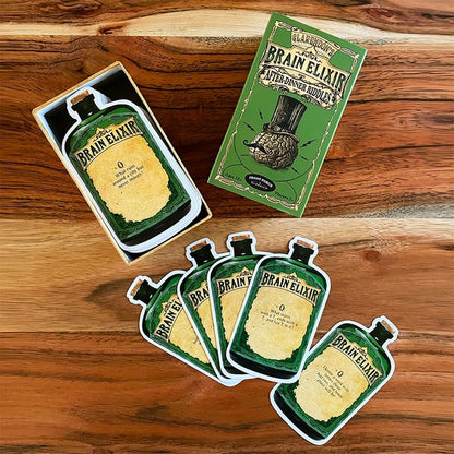 Front Porch Classics Brain Elixir – After Dinner RIDDLES Cards, Package may vary